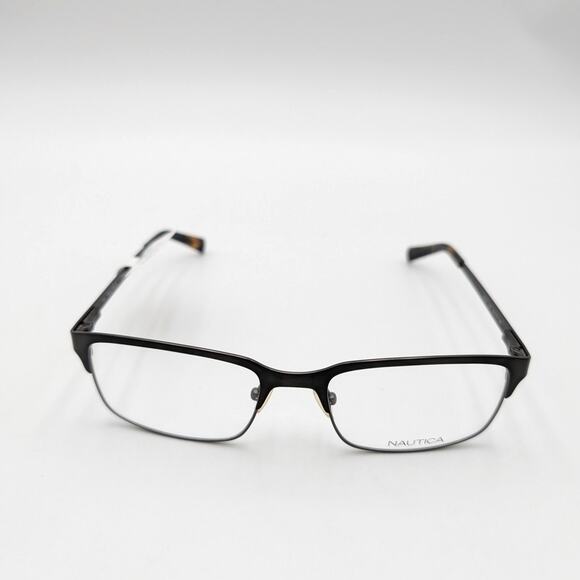 Nautica Unisex Rectangle Eyeglasses N9104 Matte Olive Frame 56-19-140 main image 4